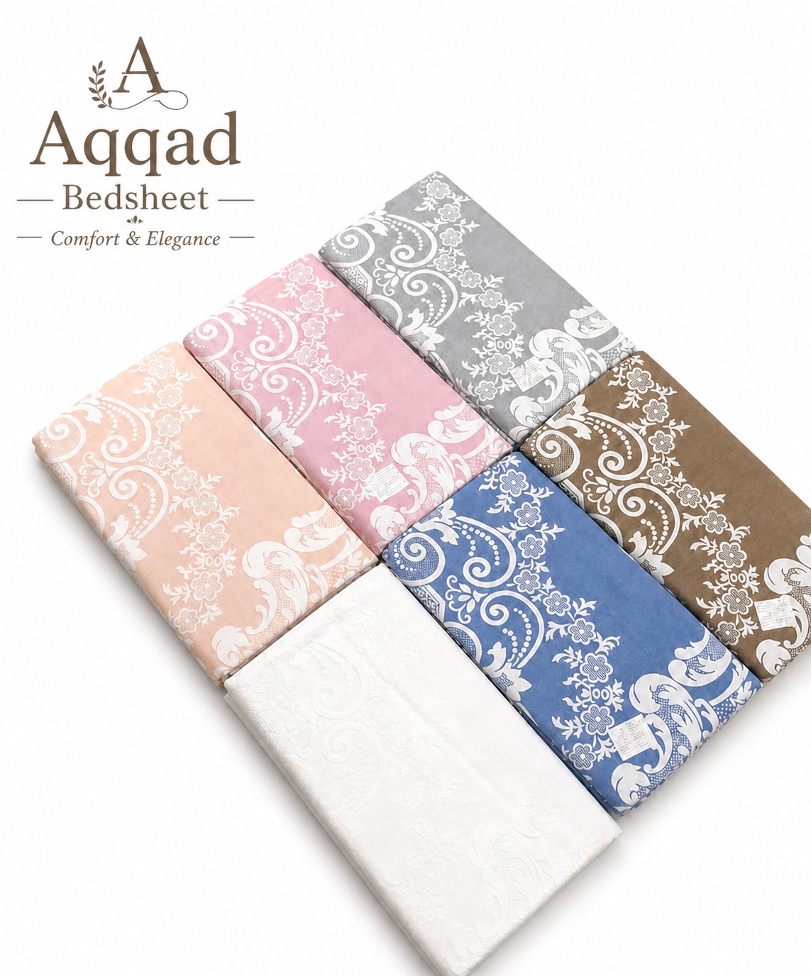 Al-aqqad luxury bedsheet
