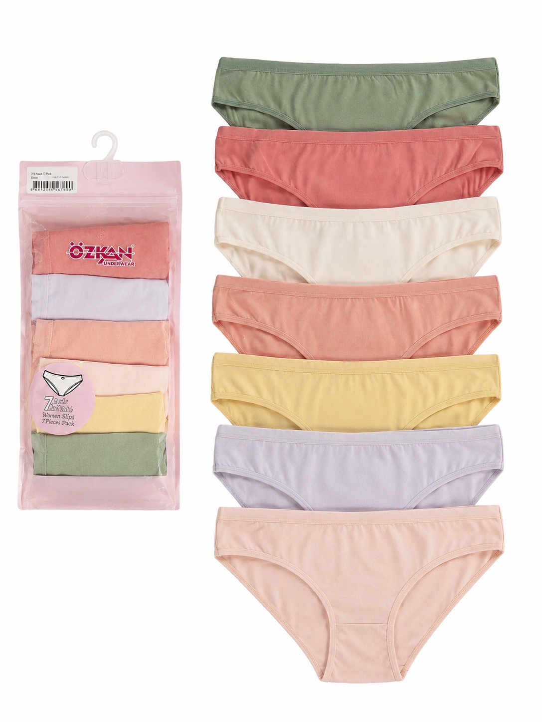 Women's Panties 7 Pieces
Ozkan Brand